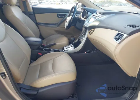 2011 Hyundai Elantra Limited из США, поврежденный, VIN 5NPDH4AE9BH001097